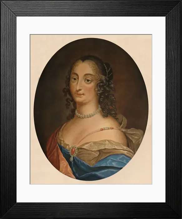 Framed Print : Ninon De Lenclos, c1780, (1913). Artist: Jean Francois Janinet Framed Print : Ninon De Lenclos, c1780, (1913). Artist: Jean Francois Janinet