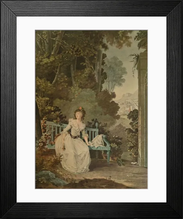 Framed Print : Madame Dugazon, 1770, (1913). Artist: Jean Francois Janinet Framed Print : Madame Dugazon, 1770, (1913). Artist: Jean Francois Janinet