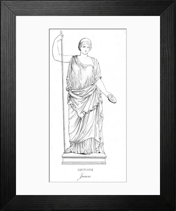 Framed Print : Giunone (Junon), c1850 Framed Print : Giunone (Junon), c1850