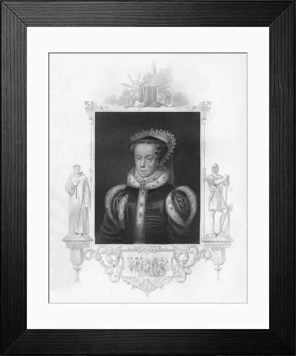 Framed Print : Queen Mary, 1859 Framed Print : Queen Mary, 1859
