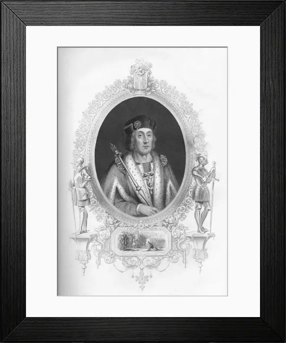 Framed Print : Henry VII, 1859. Artist: George Vertue Framed Print : Henry VII, 1859. Artist: George Vertue