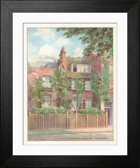 Framed Print : Turners House, Chelsea, 1929 Framed Print : Turners House, Chelsea, 1929