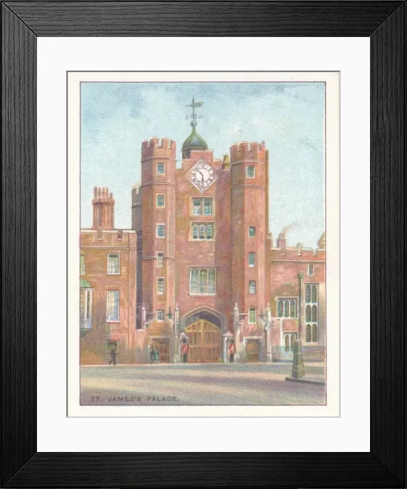 Framed Print : St. Jamess Palace, 1929