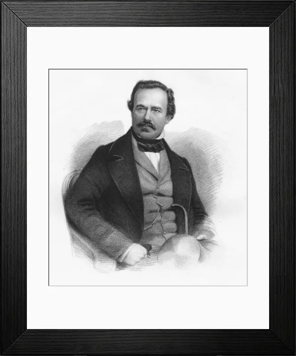 Framed Print : General Sir James Outram, G. C. B. 1859 Framed Print : General Sir James Outram, G. C. B. 1859