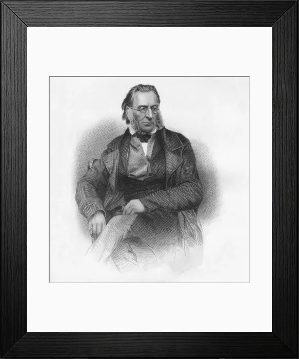 Framed Print : General Sir Charles Napier, 1859. Artist: Thomas William Hunt Framed Print : General Sir Charles Napier, 1859. Artist: Thomas William Hunt