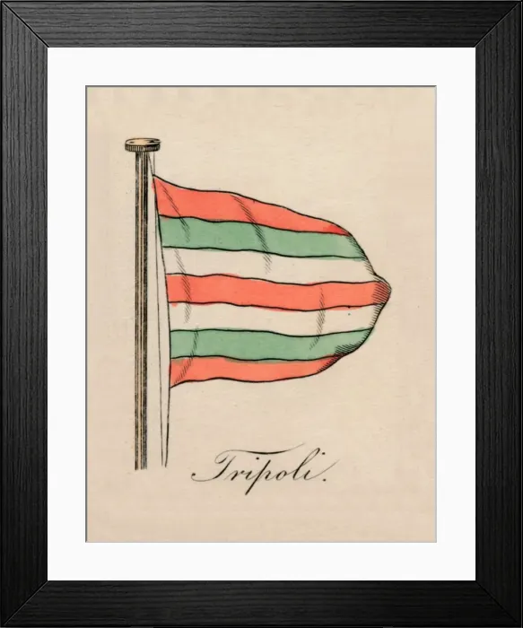 Framed Print : Tripoli, 1838 Framed Print : Tripoli, 1838