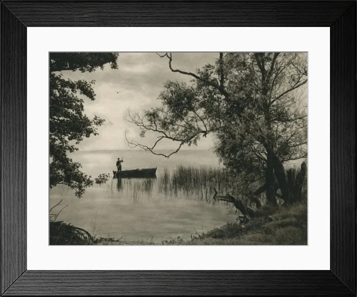 Framed Print : Vistula Lagoon near Lochstadt, 1931. Artist: Kurt Hielscher