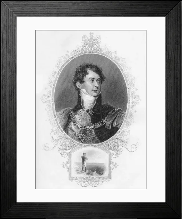 Framed Print : George IV, 1859 Framed Print : George IV, 1859