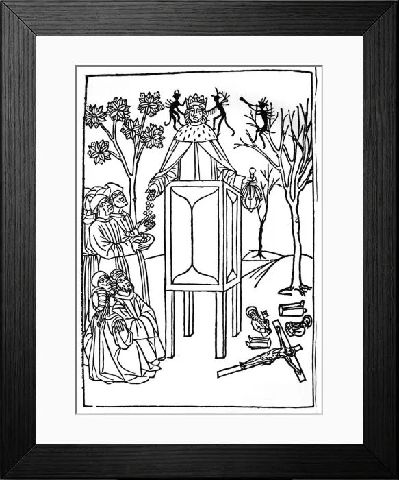 Framed Print : The Life of the Antichrist, 15th century (1947) Framed Print : The Life of the Antichrist, 15th century (1947)
