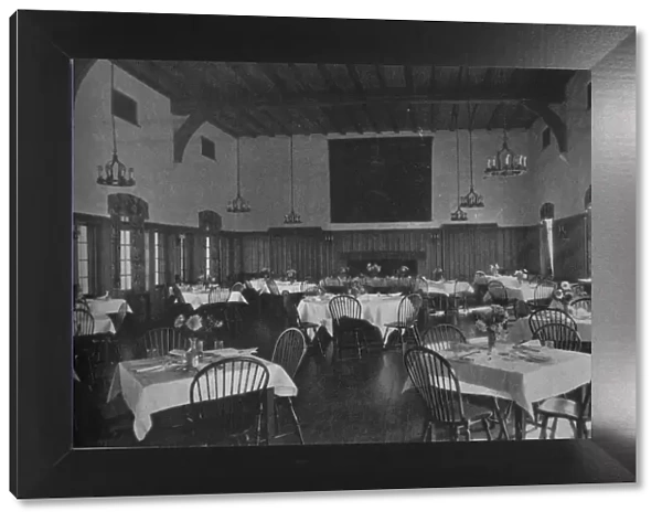 Main dining room, Plainfield Country Club, Planfield, New Jersey, 1925