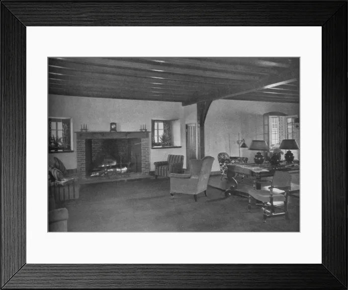 Framed Print : Fireplace in the dining room, Plainfield Country Club, Planfield, New Jersey, 1925 Framed Print : Fireplace in the dining room, Plainfield Country Club, Planfield, New Jersey, 1925
