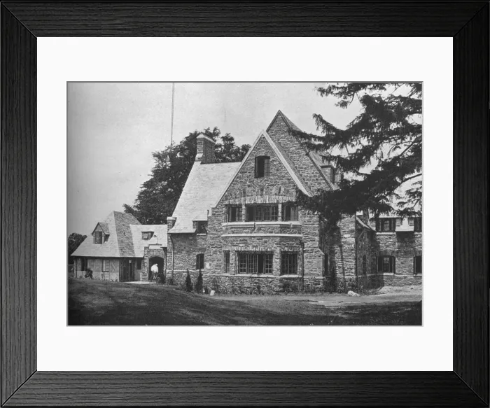 Framed Print : Locker room wing from the 1st tee, East Course, Winged Foot Golf Club, Mamaroneck, New York, 1925 Framed Print : Locker room wing from the 1st tee, East Course, Winged Foot Golf Club, Mamaroneck, New York, 1925