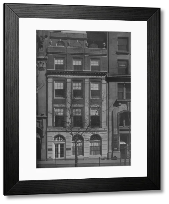 Framed Print : Office building for Clarence Whitman & Sons, Inc, New York, 1925 Framed Print : Office building for Clarence Whitman & Sons, Inc, New York, 1925