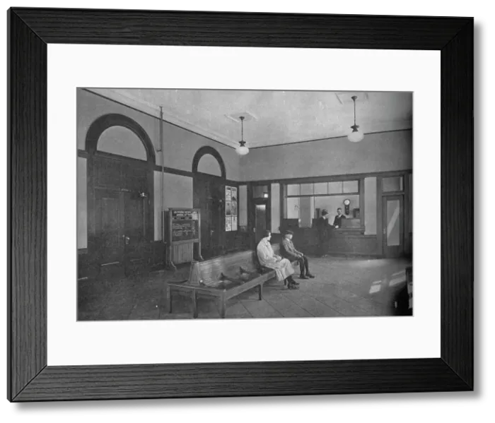 Framed Print : Waiting room, Redlands Station, California, 1926 Framed Print : Waiting room, Redlands Station, California, 1926