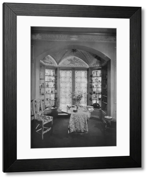 Framed Print : One end of the breakfast room, house of Benjamin Wood, New York, 1926 Framed Print : One end of the breakfast room, house of Benjamin Wood, New York, 1926