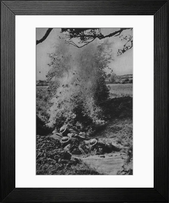 Framed Print : Assault Course, 1940-1942, (1943) Framed Print : Assault Course, 1940-1942, (1943)