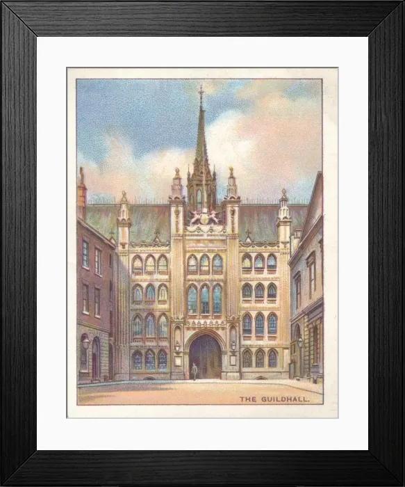 Framed Print : The Guildhall, 1929 Framed Print : The Guildhall, 1929