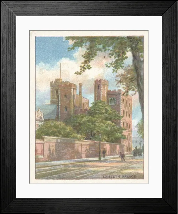 Framed Print : Lambeth Palace, 1929 Framed Print : Lambeth Palace, 1929