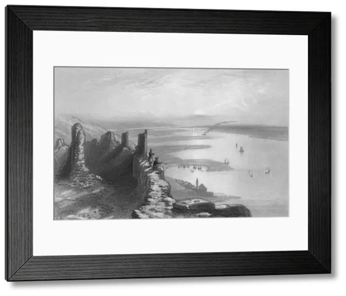 Framed Print : The Plains of Lower Wallachia, c1840. Artist: JC Armytage Framed Print : The Plains of Lower Wallachia, c1840. Artist: JC Armytage