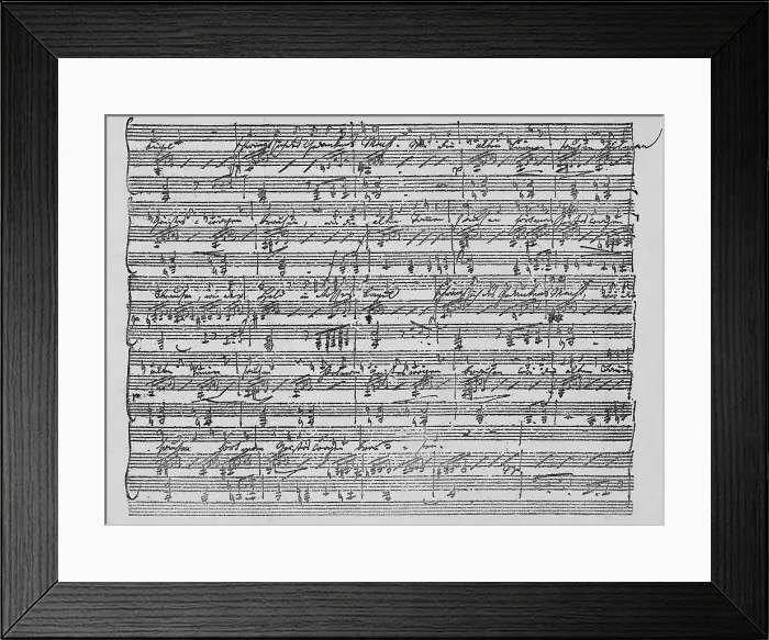 Framed Print : In The Wood (Im Walde) - second page, 1820 Framed Print : In The Wood (Im Walde) - second page, 1820