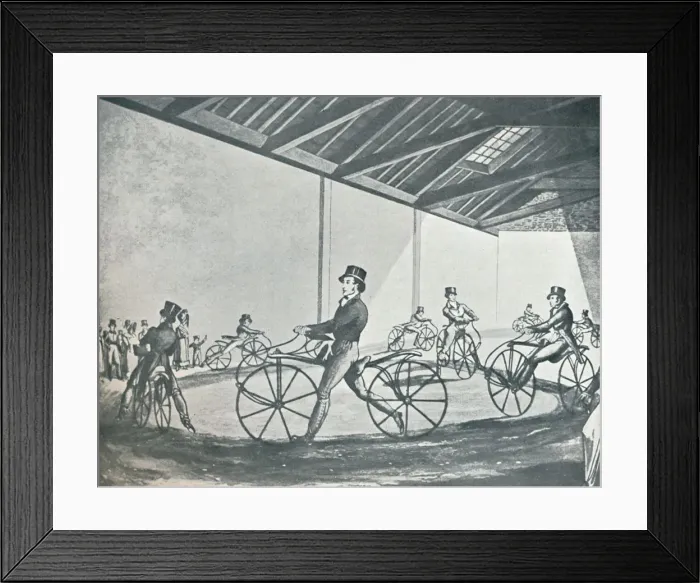 Framed Print : Johnsons Pedestrian Hobby-Horse Riding School at 377, Strand, 1819, (1912) Framed Print : Johnsons Pedestrian Hobby-Horse Riding School at 377, Strand, 1819, (1912)