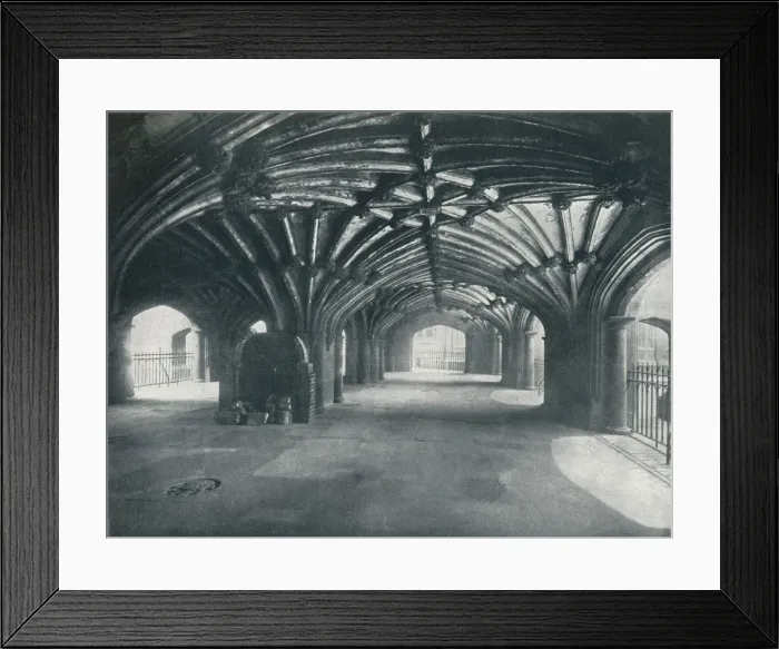 Framed Print : The Crypt, 1912 Framed Print : The Crypt, 1912