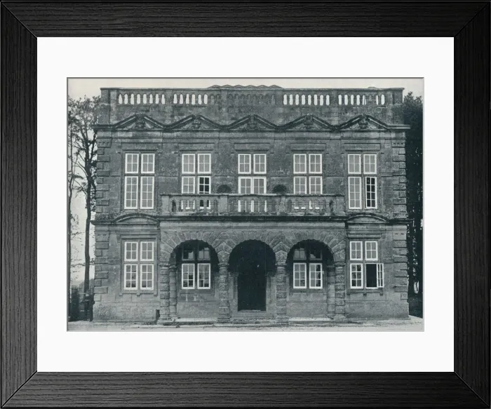 Framed Print : Lodge Park, 1911 Framed Print : Lodge Park, 1911
