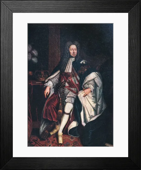 Framed Print : King George II, 1744, (1911). Artists: Unknown, Thomas Hudson Framed Print : King George II, 1744, (1911). Artists: Unknown, Thomas Hudson