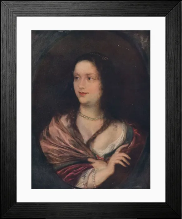 Framed Print : Portrait of Giovannetta, 17th century, (1911). Artist: Justus Sustermans Framed Print : Portrait of Giovannetta, 17th century, (1911). Artist: Justus Sustermans