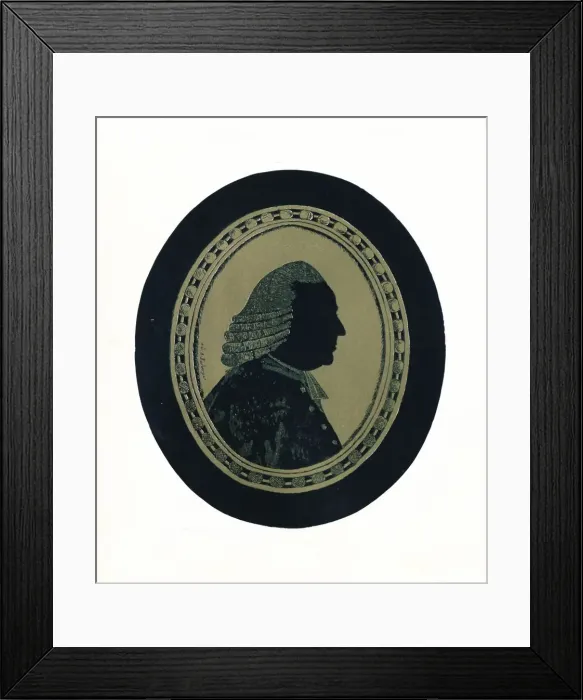 Framed Print : Portrait of Lord Mansfield, 18th century, (1911). Artist: Farberger Framed Print : Portrait of Lord Mansfield, 18th century, (1911). Artist: Farberger