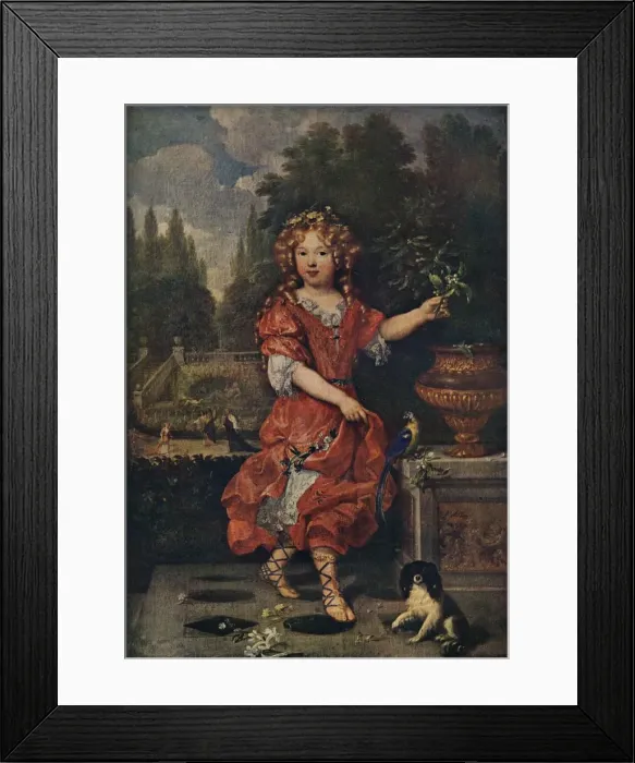 Framed Print : Portrait of a Young Princess, c19th century, (1911) Framed Print : Portrait of a Young Princess, c19th century, (1911)