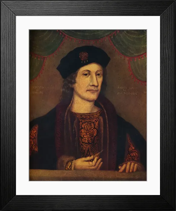 Framed Print : Herbert of Raglan (Charles Somerset, Baron), c1480-1500, (1911) Framed Print : Herbert of Raglan (Charles Somerset, Baron), c1480-1500, (1911)