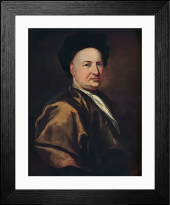 Framed Print : Jacob Tonson, founder of the Kit-Cat Club, c1730, (1911) Framed Print : Jacob Tonson, founder of the Kit-Cat Club, c1730, (1911)