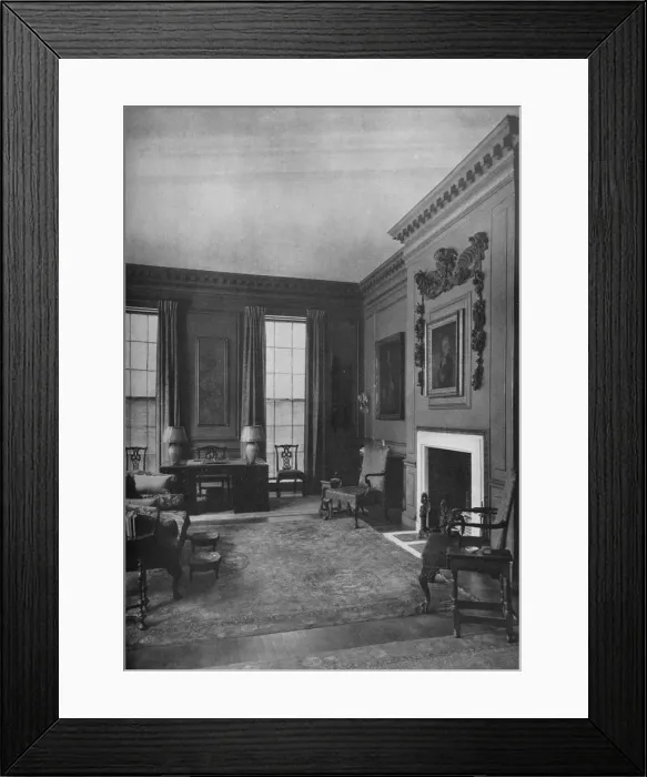 Framed Print : Living room, house of Charles G King, Chicago, Illinois, 1922 Framed Print : Living room, house of Charles G King, Chicago, Illinois, 1922