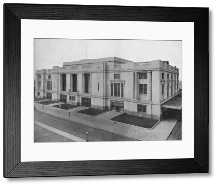Framed Print : General view - Union Terminal Station, Dallas, Texas, 1922