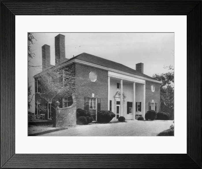 Framed Print : Main building, Creek Club, Locust Valley, New York, 1925 Framed Print : Main building, Creek Club, Locust Valley, New York, 1925