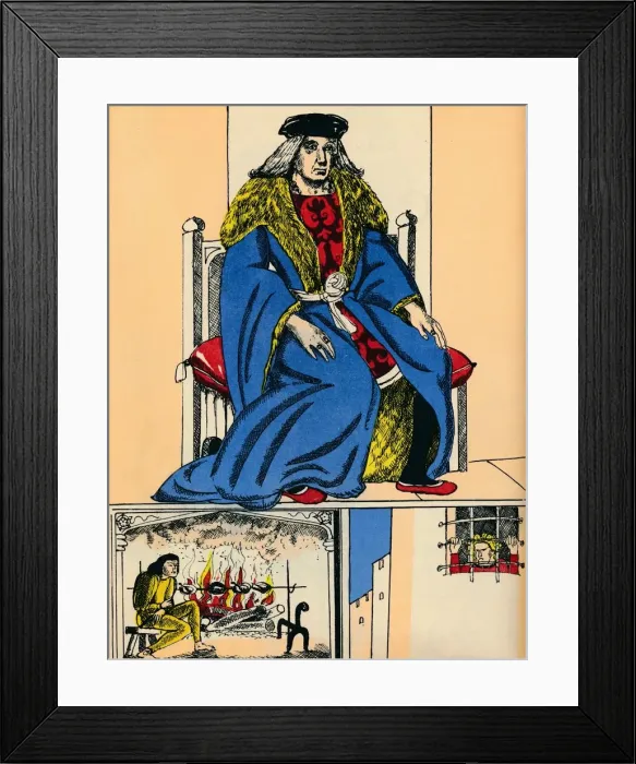Framed Print : Henry VII, King of England from 1485, (1932). Artist: Rosalind Thornycroft Framed Print : Henry VII, King of England from 1485, (1932). Artist: Rosalind Thornycroft