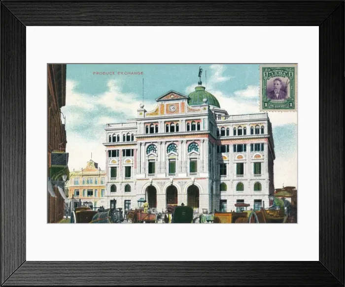 Framed Print : Produce Exchange, 1911 Framed Print : Produce Exchange, 1911