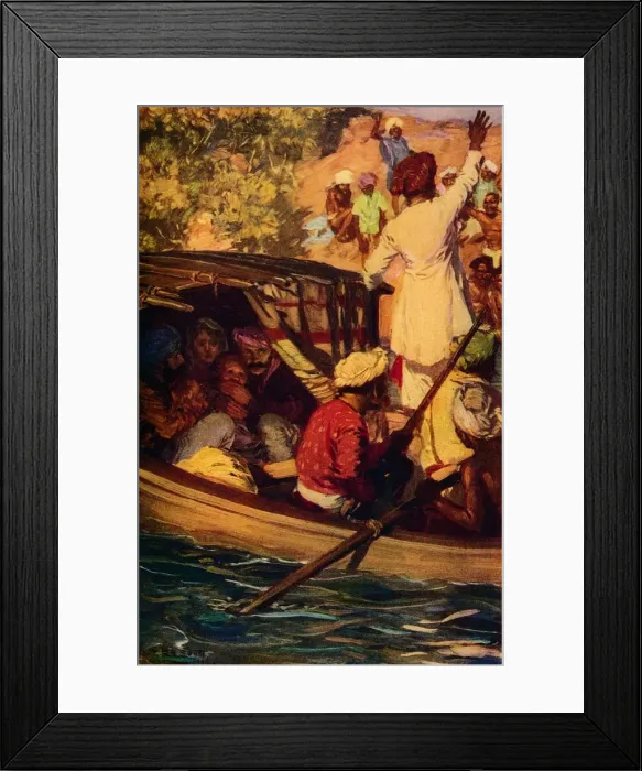 Framed Print : A Critical Moment, c1857 (c1912) Framed Print : A Critical Moment, c1857 (c1912)