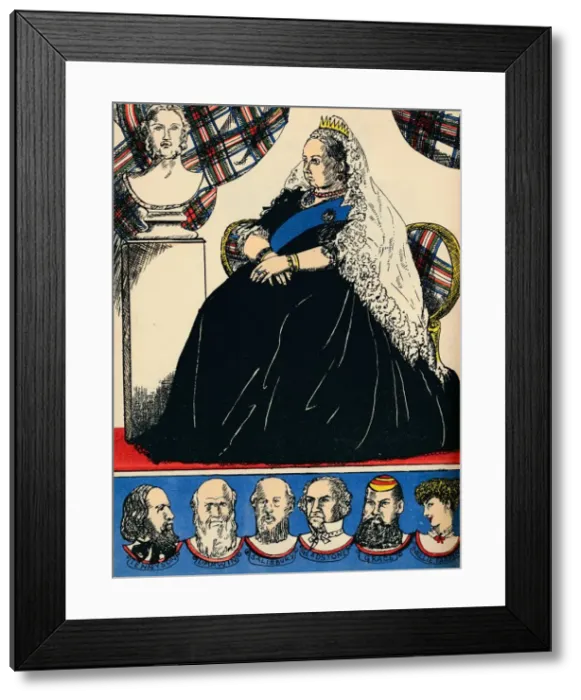 Framed Print : Victoria, Queen of Great Britain and Ireland from 1837, (1932). Artist: Rosalind Thornycroft Framed Print : Victoria, Queen of Great Britain and Ireland from 1837, (1932). Artist: Rosalind Thornycroft