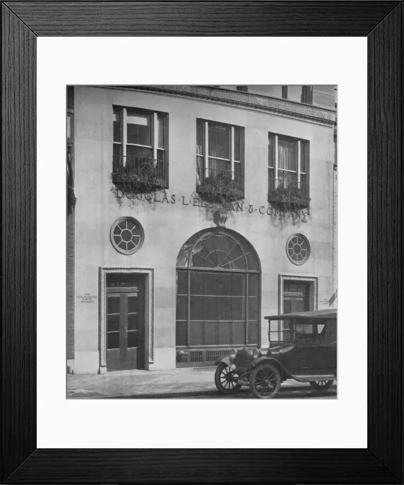 Framed Print : Detail of lower studies - office building for Douglas L Ellman & Co, Inc, New York, 1922 Framed Print : Detail of lower studies - office building for Douglas L Ellman & Co, Inc, New York, 1922