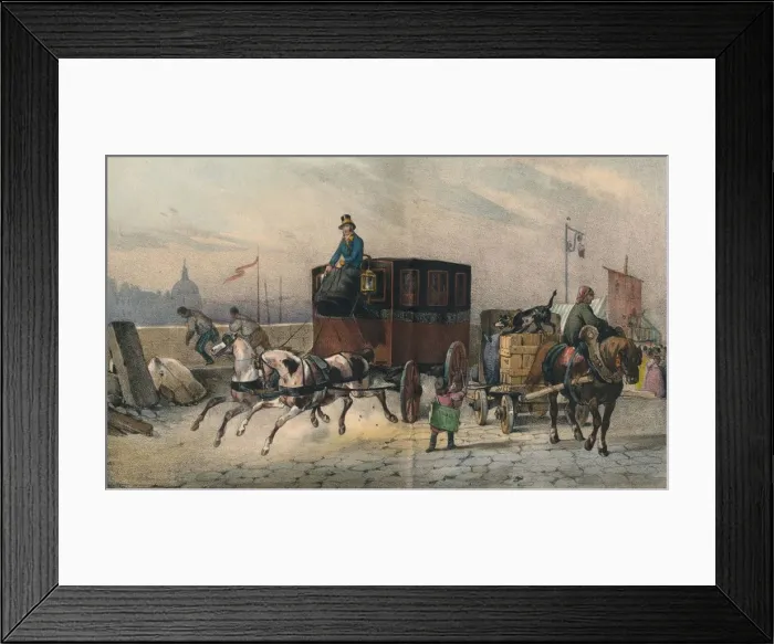 Framed Print : Bearnaise, c19th century. Artist: Charles Etienne Pierre Motte Framed Print : Bearnaise, c19th century. Artist: Charles Etienne Pierre Motte