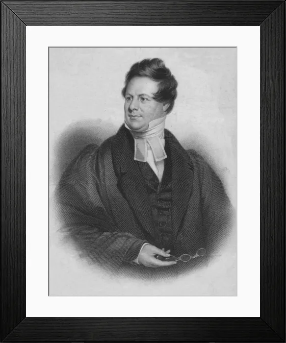 Framed Print : Reverend John Adey, London, c19th century Framed Print : Reverend John Adey, London, c19th century