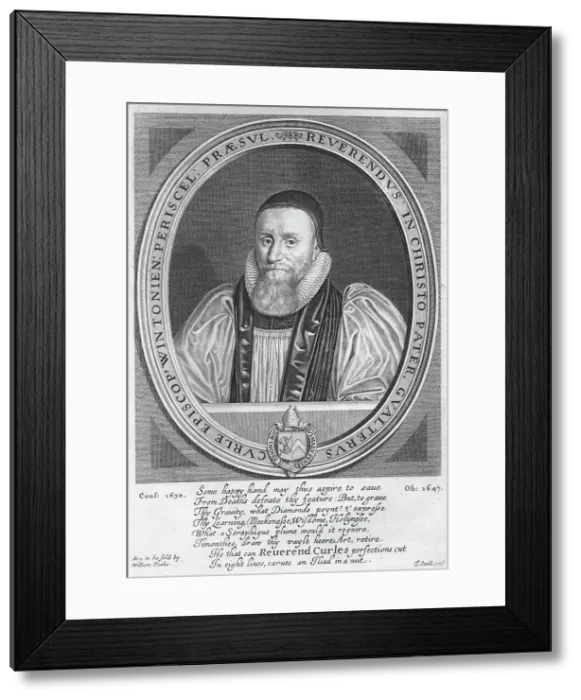 Framed Print : Walter Curll (Curle), Bishop of Winchester (1575-1647), 17th century. Artist: Thomas Cecill Framed Print : Walter Curll (Curle), Bishop of Winchester (1575-1647), 17th century. Artist: Thomas Cecill