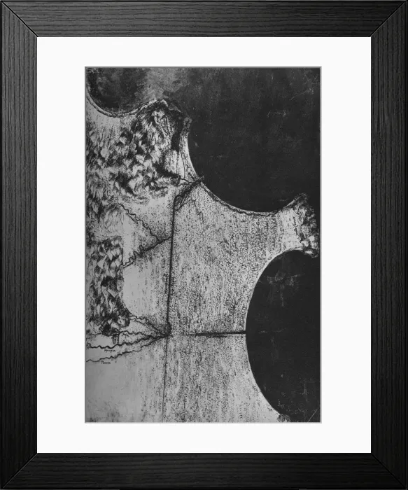Framed Print : Bird s-Eye View of the Coast of Italy, North of Terracina, c1480 (1945). Artist: Leonardo da Vinci Framed Print : Bird s-Eye View of the Coast of Italy, North of Terracina, c1480 (1945). Artist: Leonardo da Vinci