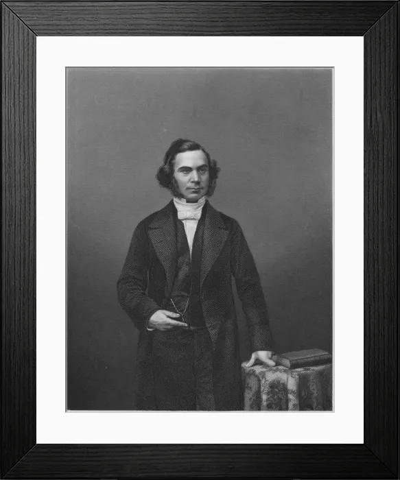 Framed Print : The Reverend Robert Maguire, M. A. c19th century. Artist: Daniel John Pound Framed Print : The Reverend Robert Maguire, M. A. c19th century. Artist: Daniel John Pound