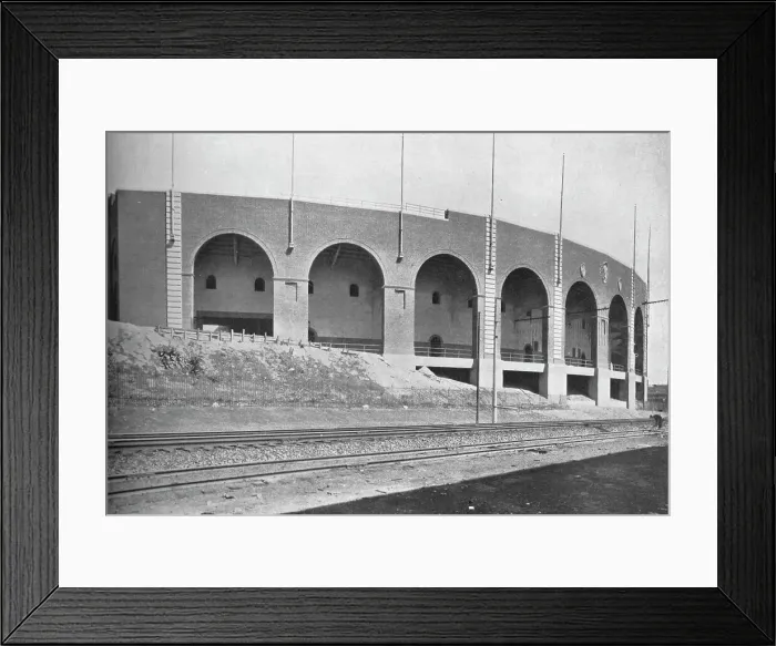 Framed Print : Exterior of East Stand, Franklin Field Stadium, University of Pennsylvania, Philadelphia, 1923 Framed Print : Exterior of East Stand, Franklin Field Stadium, University of Pennsylvania, Philadelphia, 1923