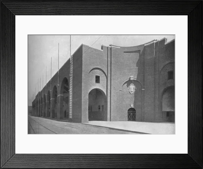 Framed Print : Entrance, Franklin Field Stadium, University of Pennsylvania, Philadelphia, 1923 Framed Print : Entrance, Franklin Field Stadium, University of Pennsylvania, Philadelphia, 1923