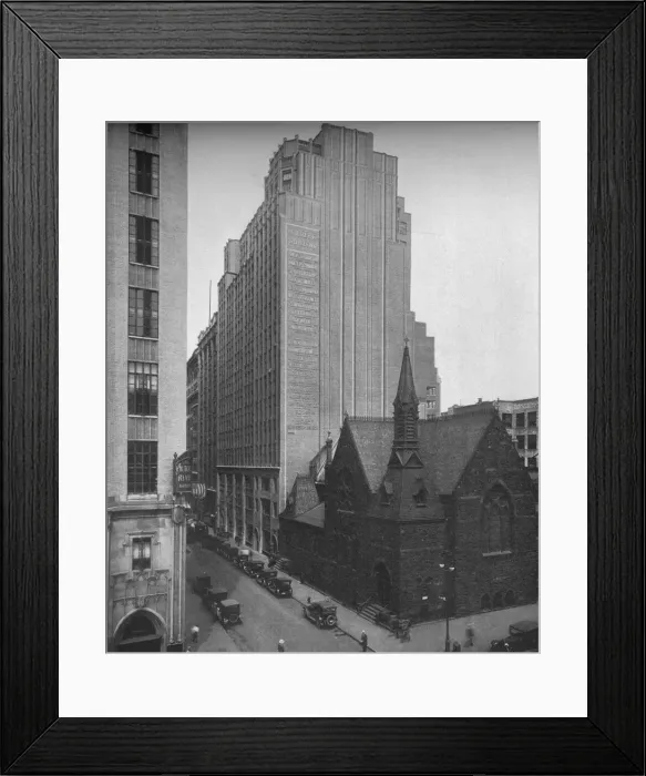 Framed Print : General exterior view, Gilbert Building, 205 West 39th Street, New York City, 1923 Framed Print : General exterior view, Gilbert Building, 205 West 39th Street, New York City, 1923