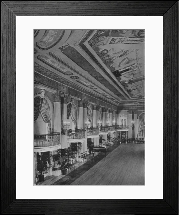 Framed Print : Detail of ballroom, Los Angeles-Biltmore Hotel, Los Angeles, California, 1923 Framed Print : Detail of ballroom, Los Angeles-Biltmore Hotel, Los Angeles, California, 1923